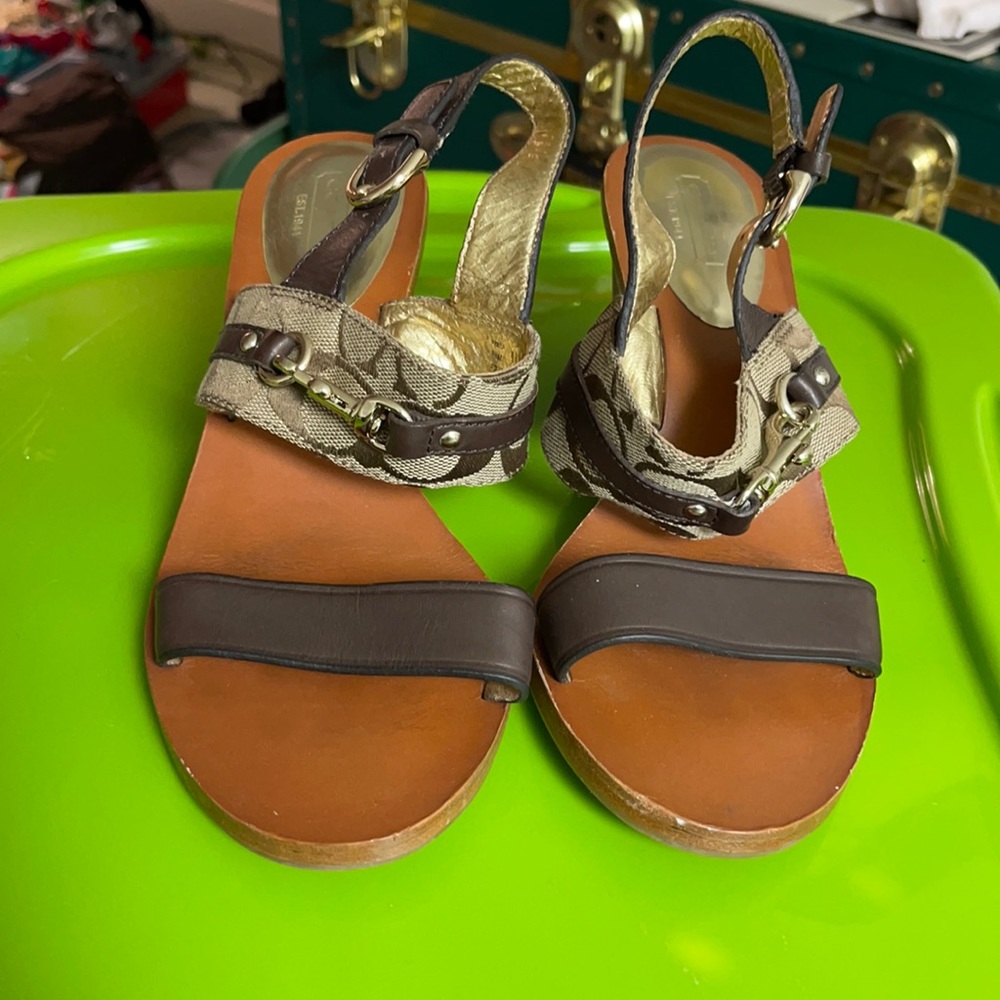 Very good used coach wedges